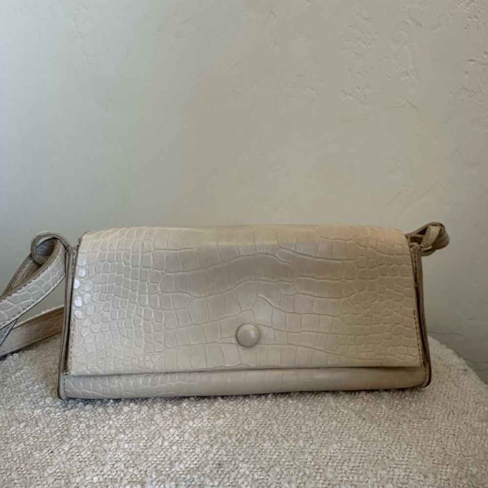 Cream Shoulder Bag